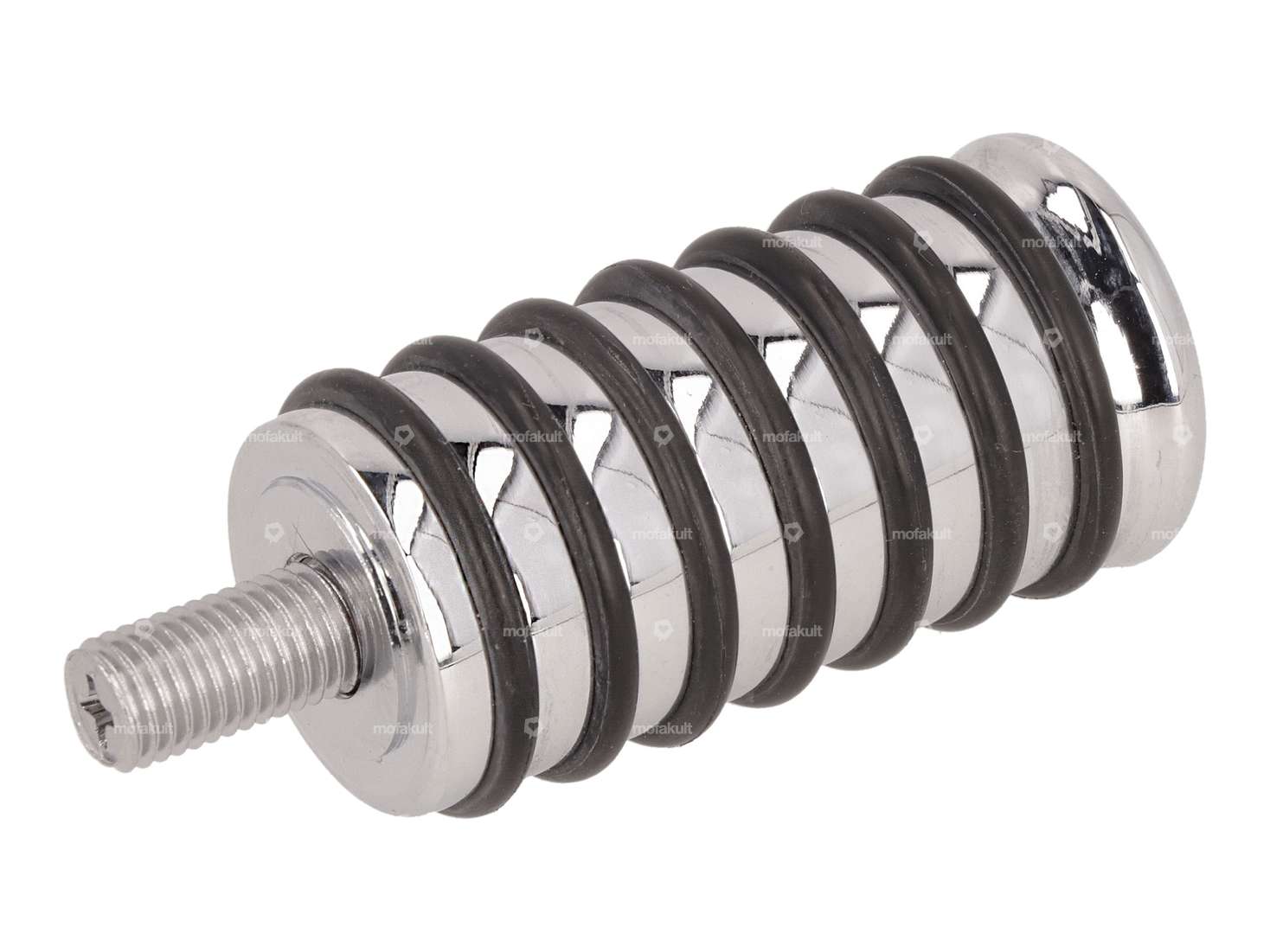 Footrest Sundance short pillion chrome Carousel Image 1