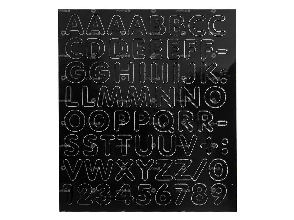 Autocollant bébé avec lettres pour le nom Carousel Image 2