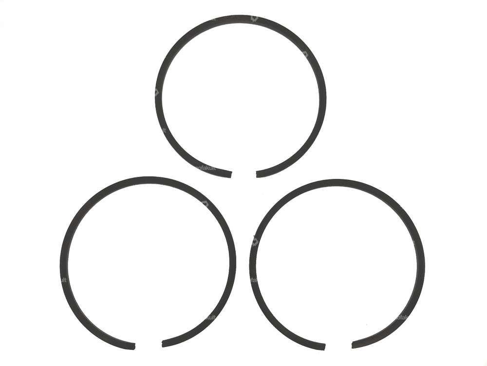 Segments de piston Ø 39.4 x 1.7 mm (3 pcs.) joint oblique | Solex Carousel Image 1