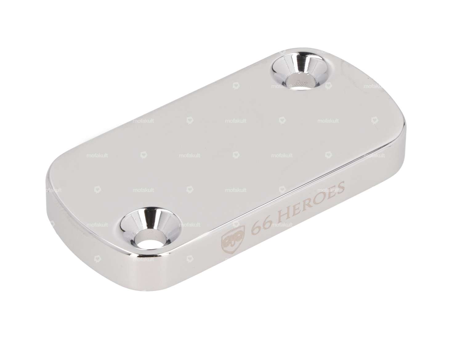 66HEROES Cache du vase d'expansion du frein à disque Alu Chrome Carousel Image 1