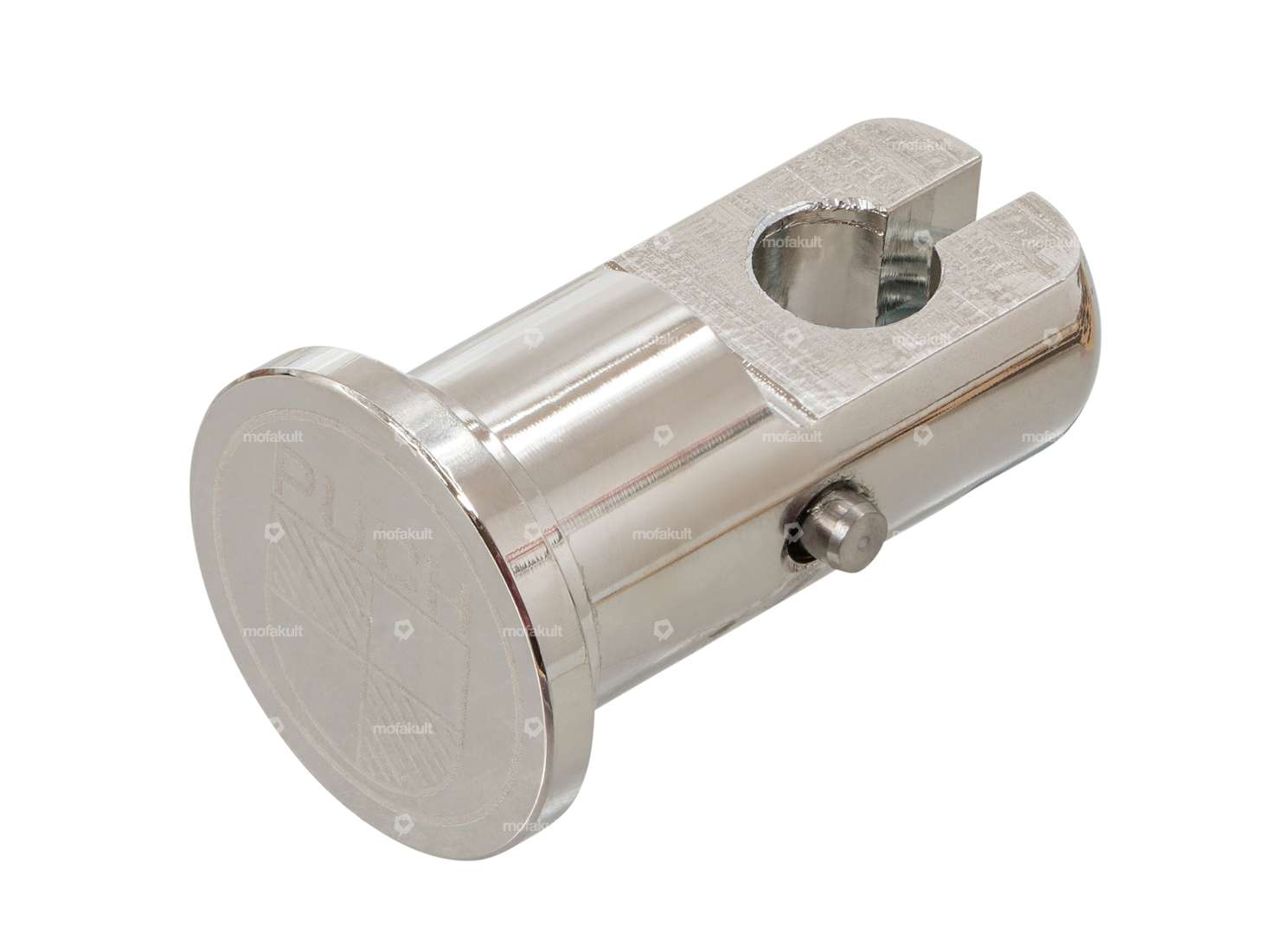 66HEROES Boulon d'appui câble d'attelage alu chromé | Puch X30 Velux Carousel Image 1