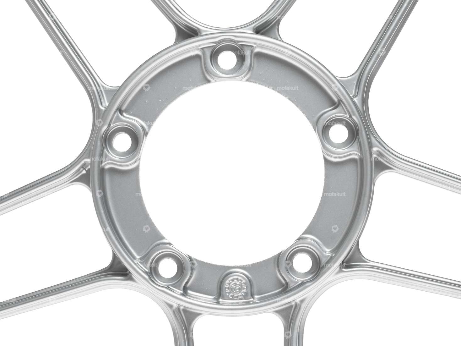 Grimeca rim 17" cast silver NOS | Puch Maxi Carousel Image 4