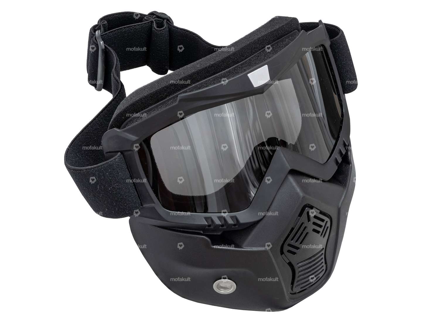 IXS Lunettes & Masque casque jet noir Carousel Image 1