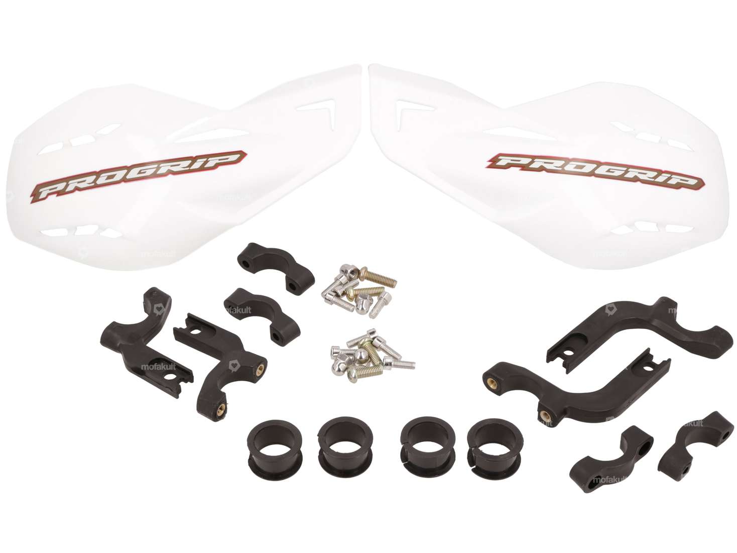 Protège-mains ProGrip blanc Carousel Image 1