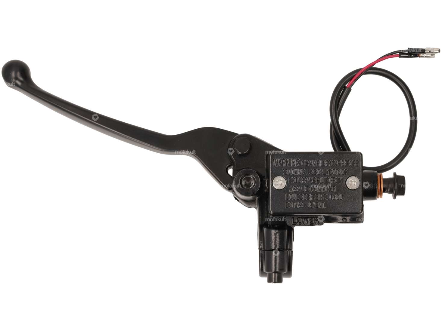 Levier de frein à disque gauche avec réservoir d'huile noir Carousel Image 1