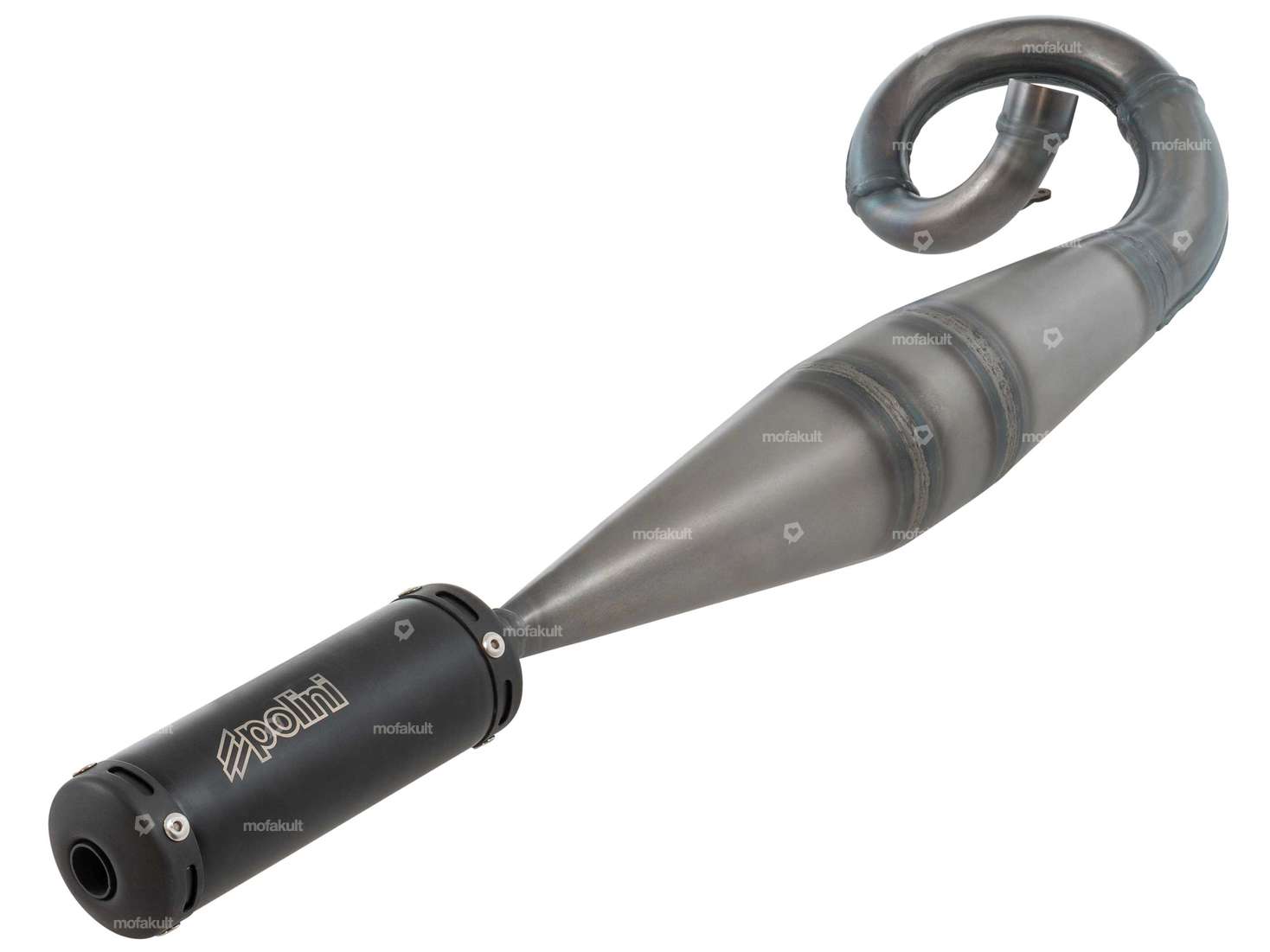 Échappement Polini EVO (raccord 27 mm) | Piaggio Ciao, SI, Bravo, Boxer Carousel Image 2