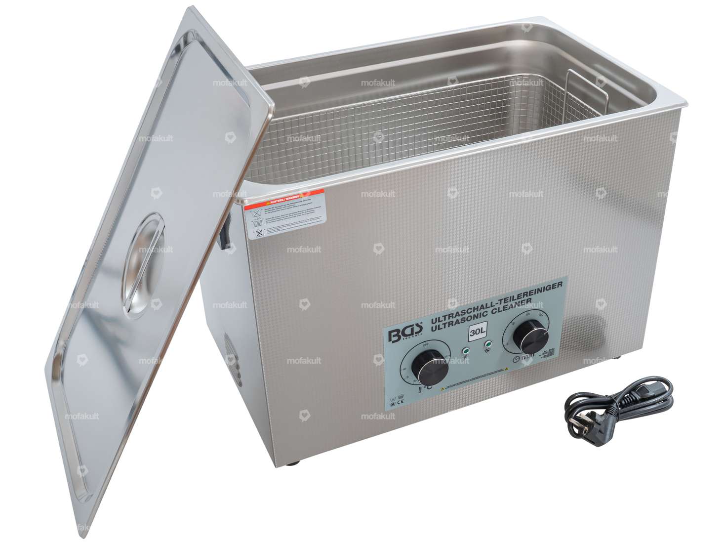BGS Nettoyeur à ultrasons 30 L Carousel Image 1