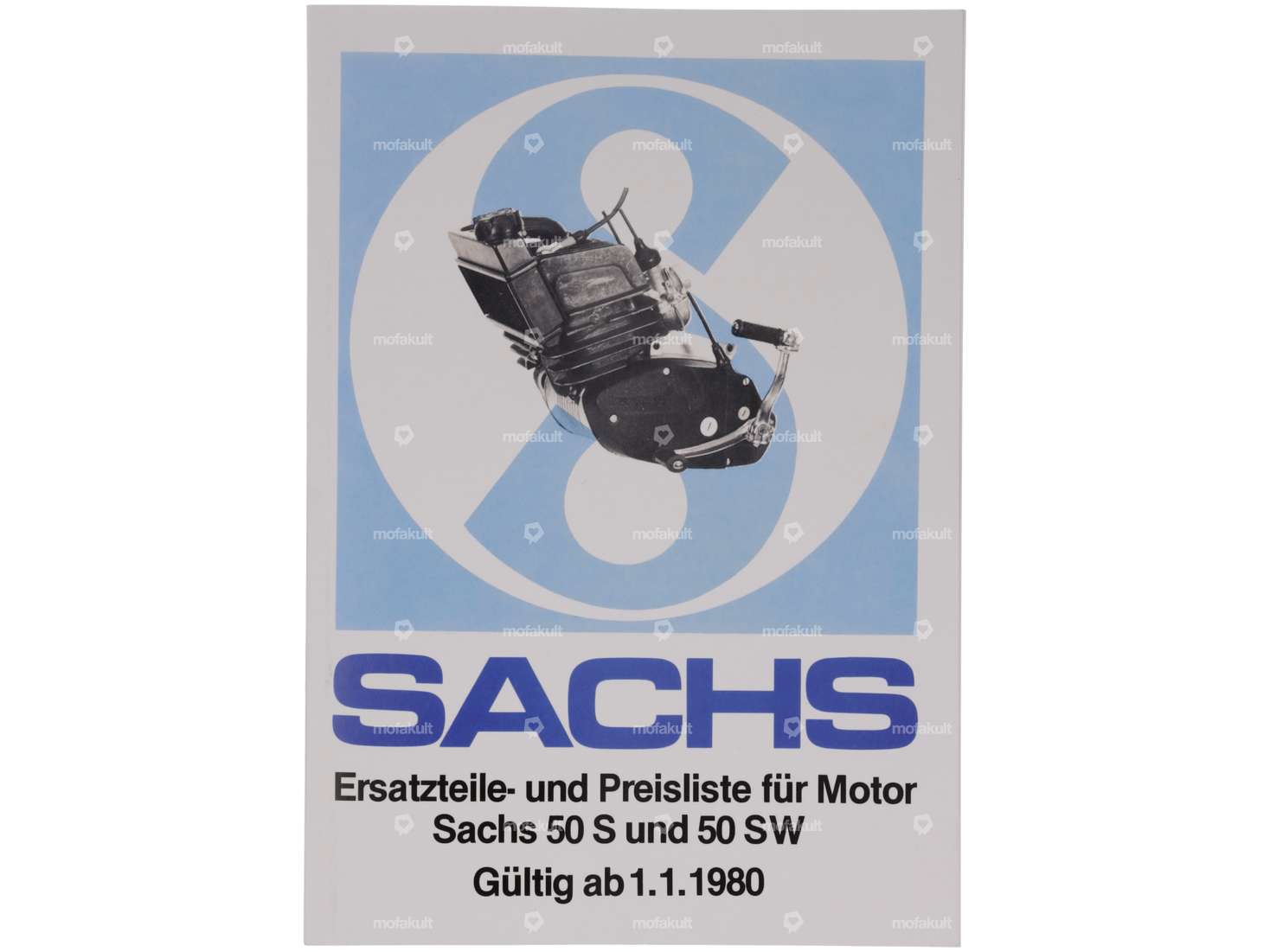 Pièces de rechange et liste de prix 1980 | Sachs 50 S, 50 SW Carousel Image 1