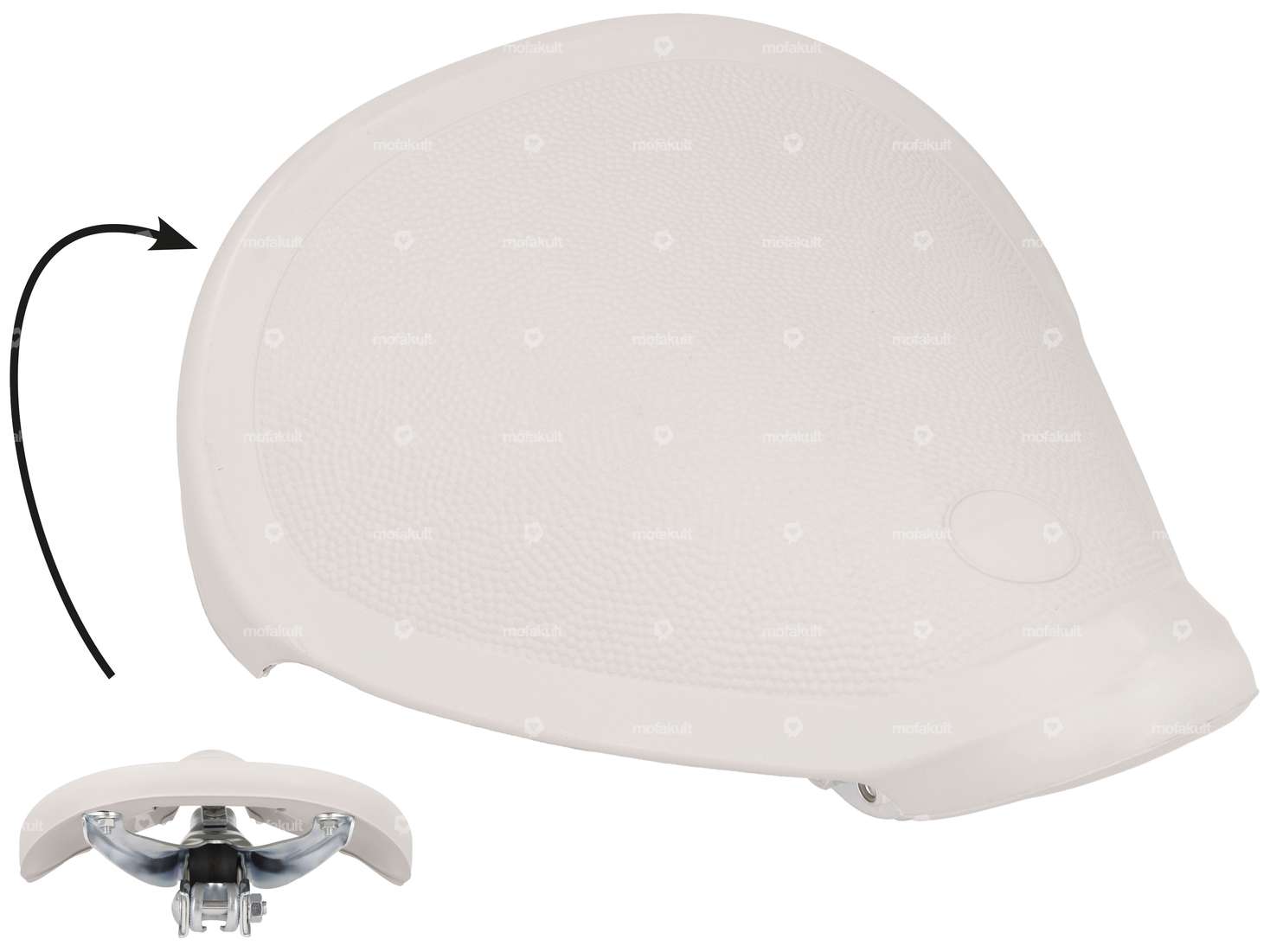 Selle Bategu BTG (réplique) grise Carousel Image 1