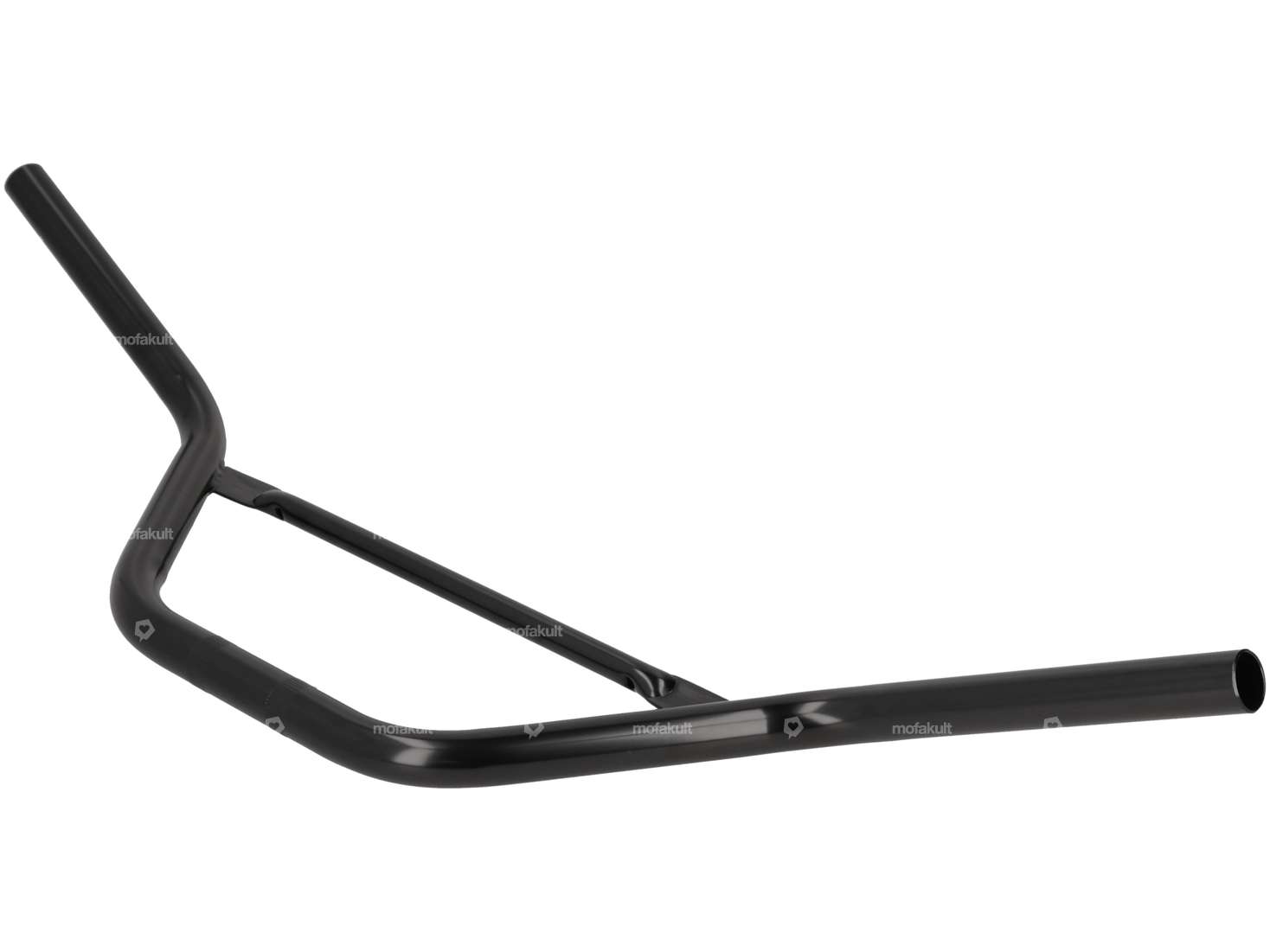 Guidon plaque de fourche 15 cm Cross noir Carousel Image 2