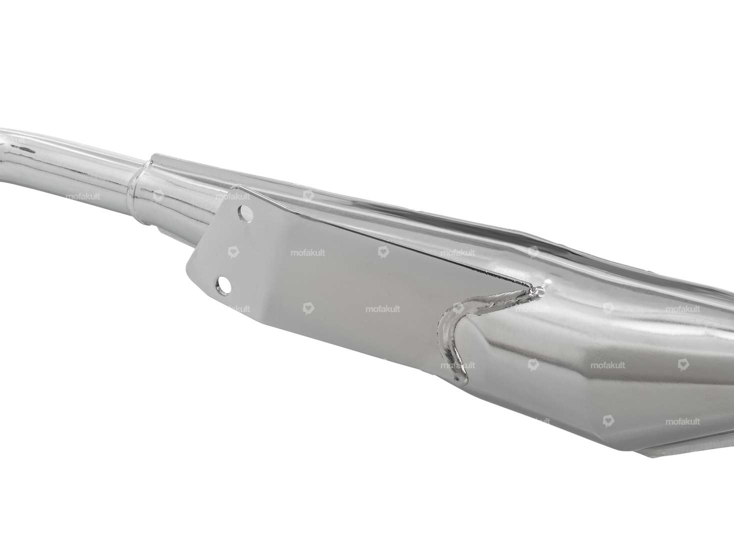 TECNO Échappement chrome / alu | Tomos Revival Carousel Image 4