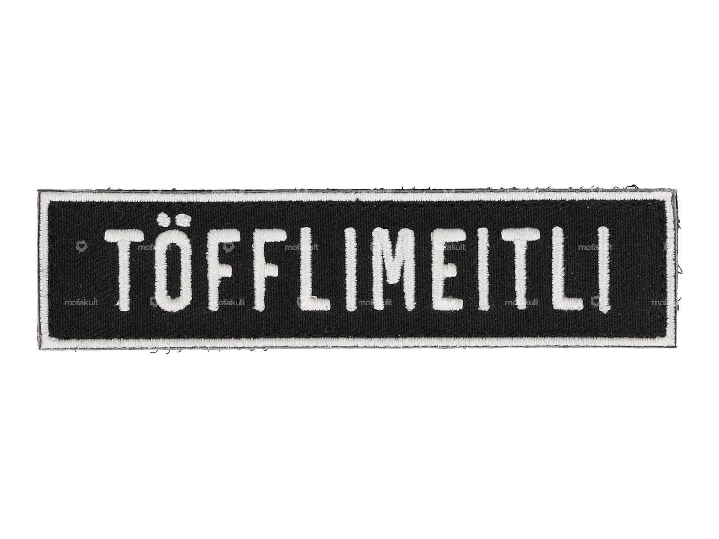 mk-Merch patch "TÖFFLIMEITLI" black Carousel Image 1
