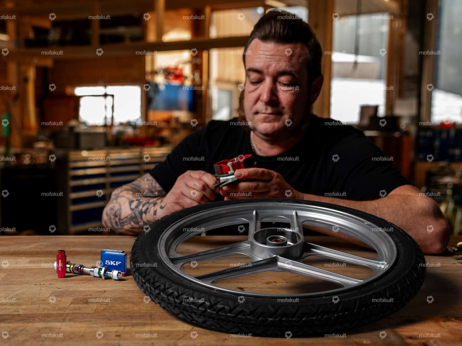 Siggnature Révision du moyeu (roulement à billes à rainures) roue avant 16" | Pony Cross 521 Carousel Image 1