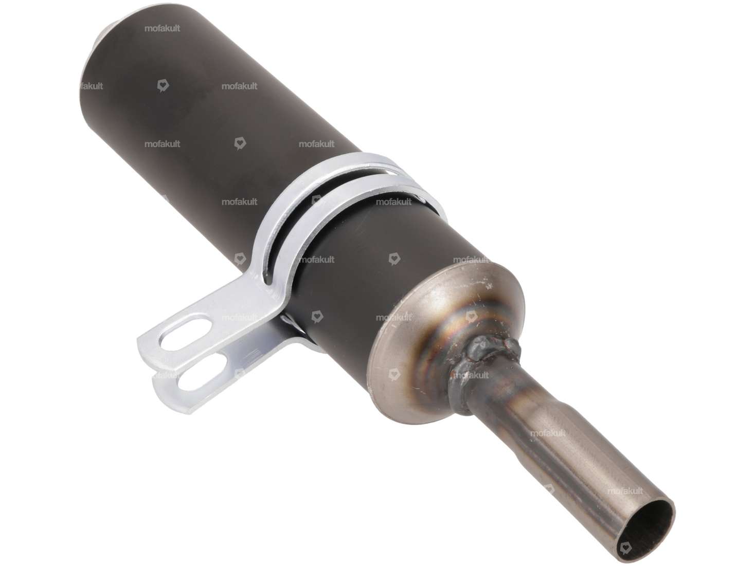 Polini silencer 18 mm aluminum black Carousel Image 2