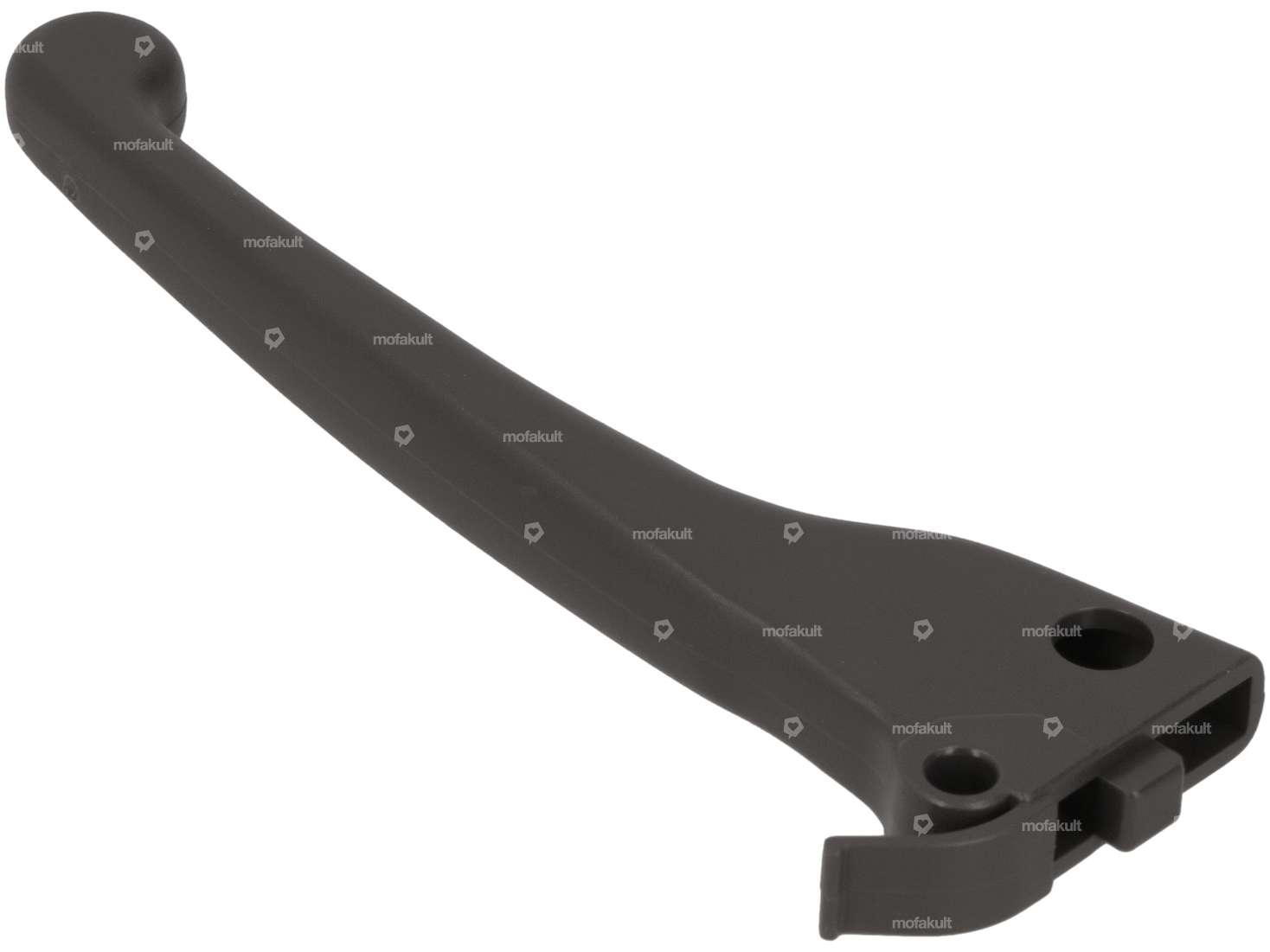 Domino brake lever plastic left gray | Puch Supermaxi P1 XL (Cat.) & Piaggio Ciao C24, SI, Grillo Carousel Image 2