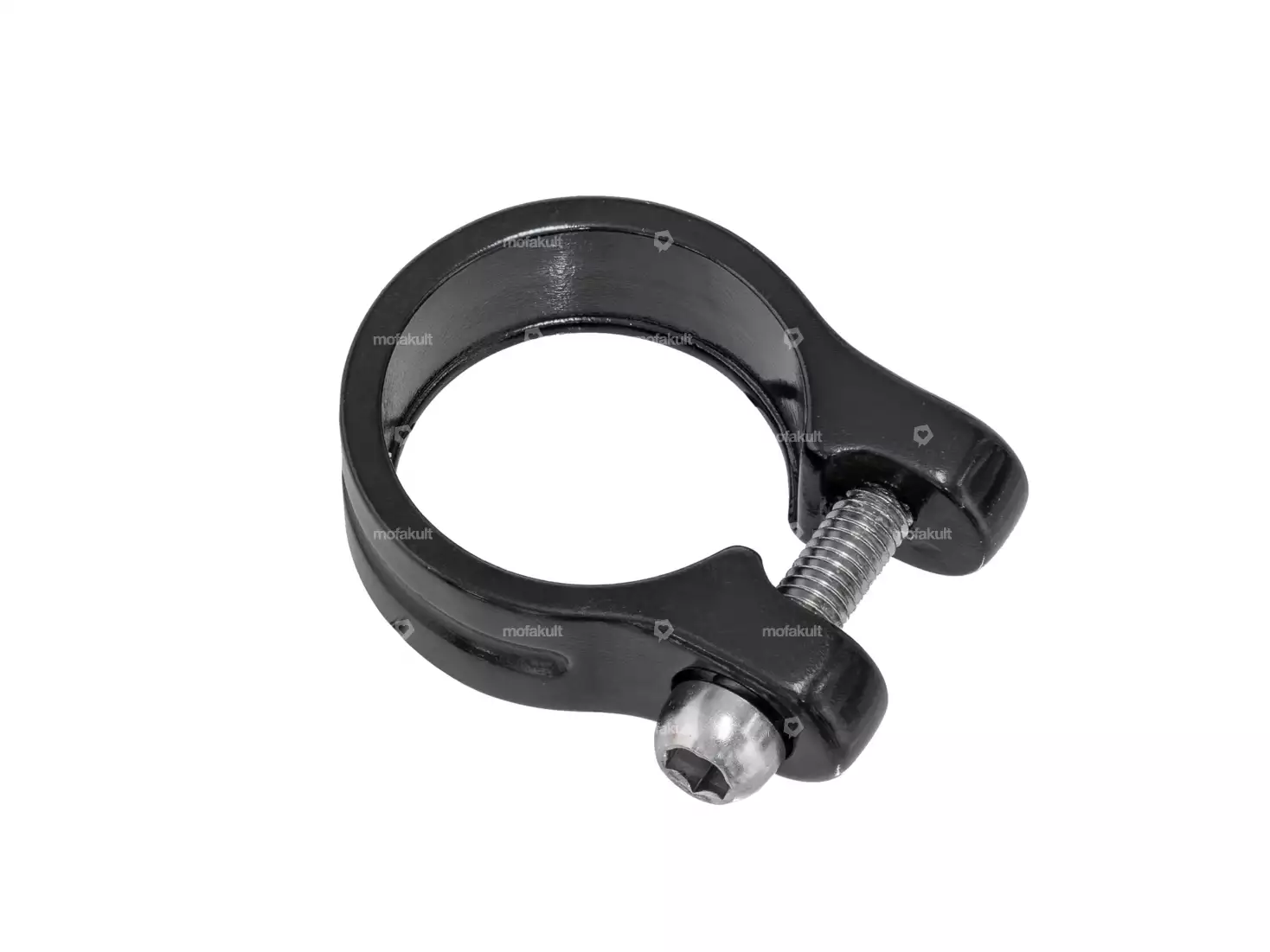 Bride En Aluminium Pour Fixer Un Panneau De Circulation Sur Un Poteau