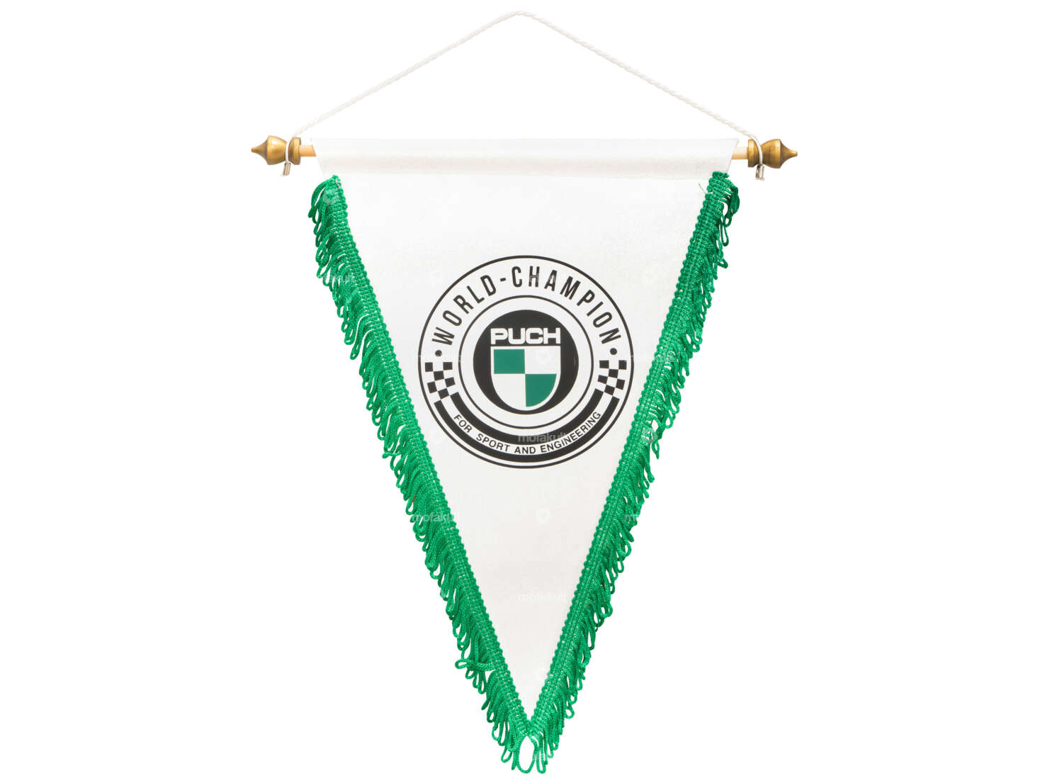 Fanion "Puch World-Champion" 31 x 25 cm Carousel Image 1