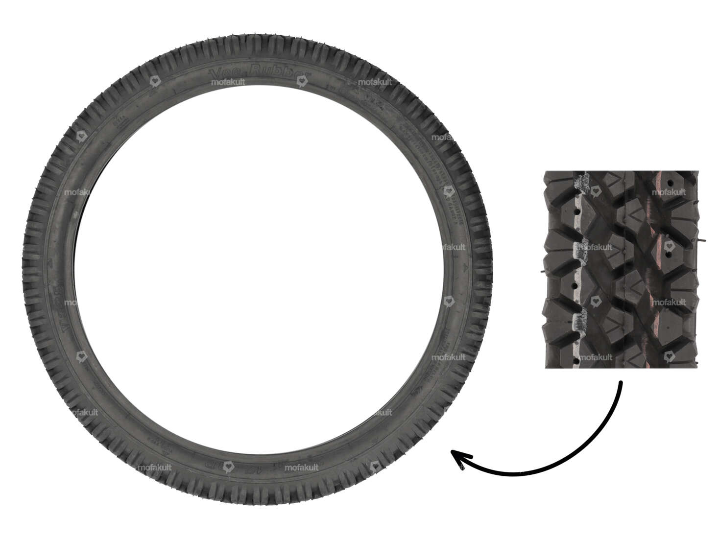 Pneus VeeRubber 2.25 x 17" VRM325 (V325) Pneus d'hiver Carousel Image 1