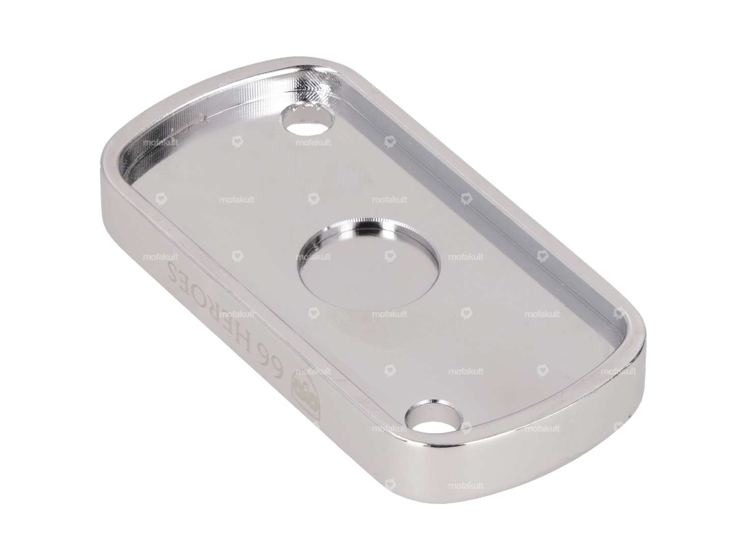 66HEROES Cache du vase d'expansion du frein à disque Alu Chrome Carousel Image 2