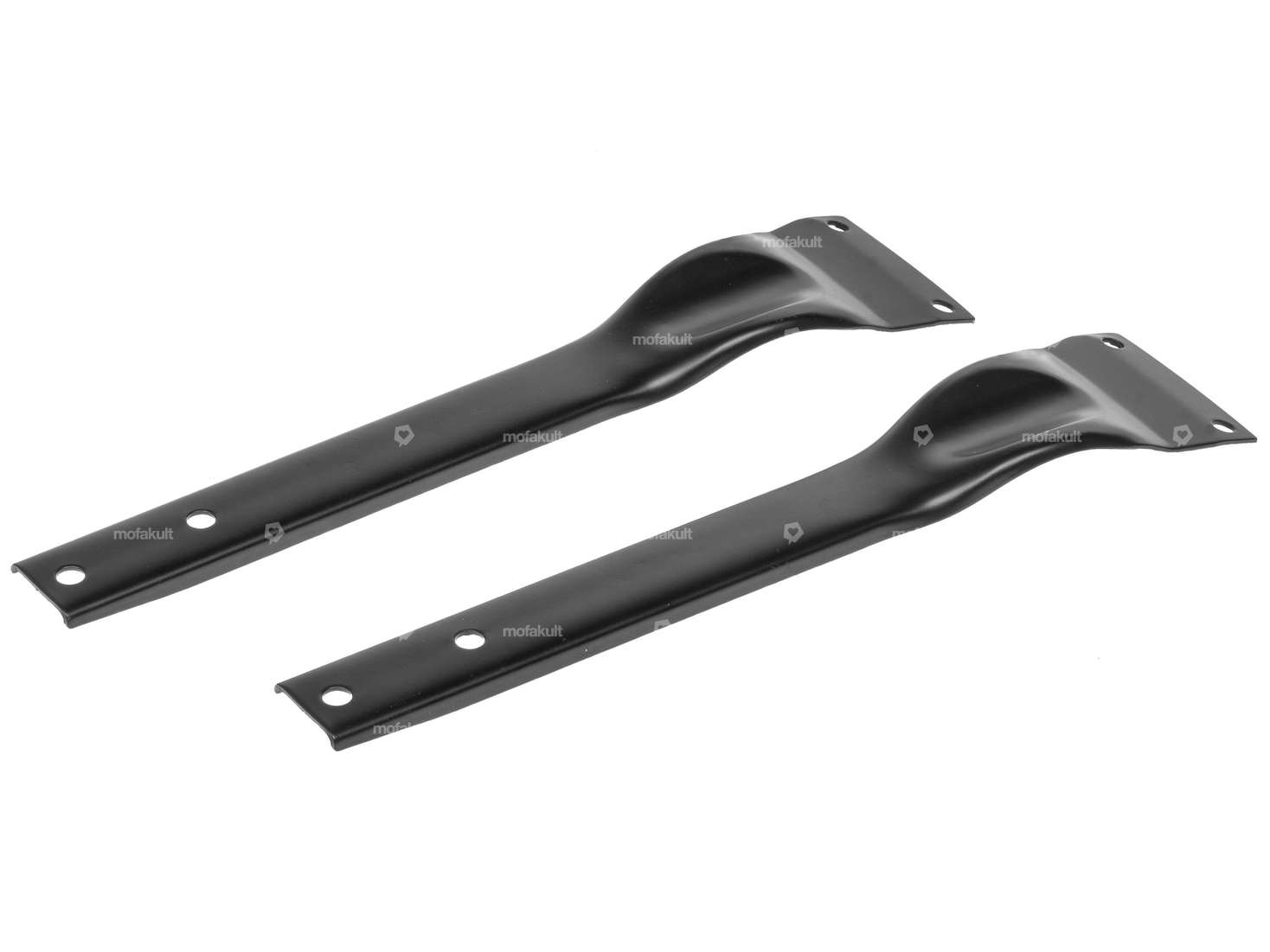 swiing® revival 17" Kit de tôles de protection avant carrées noir | Puch Maxi S, N Carousel Image 3