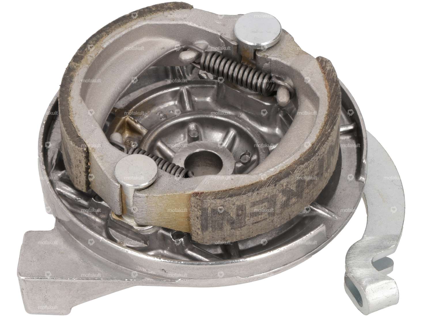 LELEU Plaque d'ancrage de frein avant axe 11 mm | Puch Maxi S, N, X30 Sport NS, NL, Velux Carousel Image 3