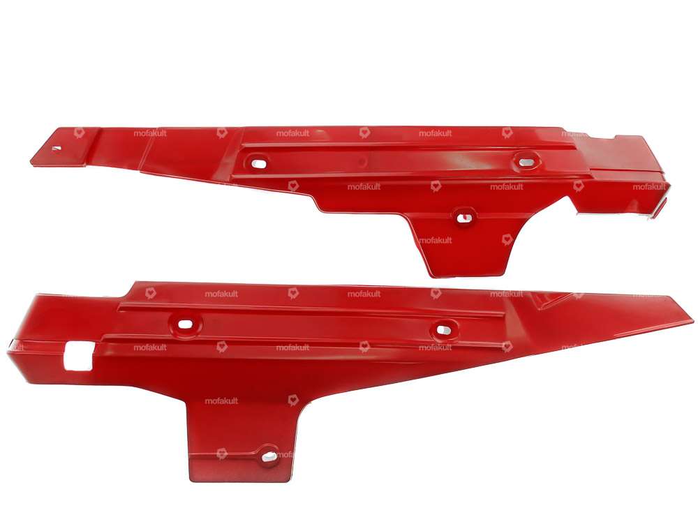 Carénages latéraux rouge | Puch Maxi S Carousel Image 1