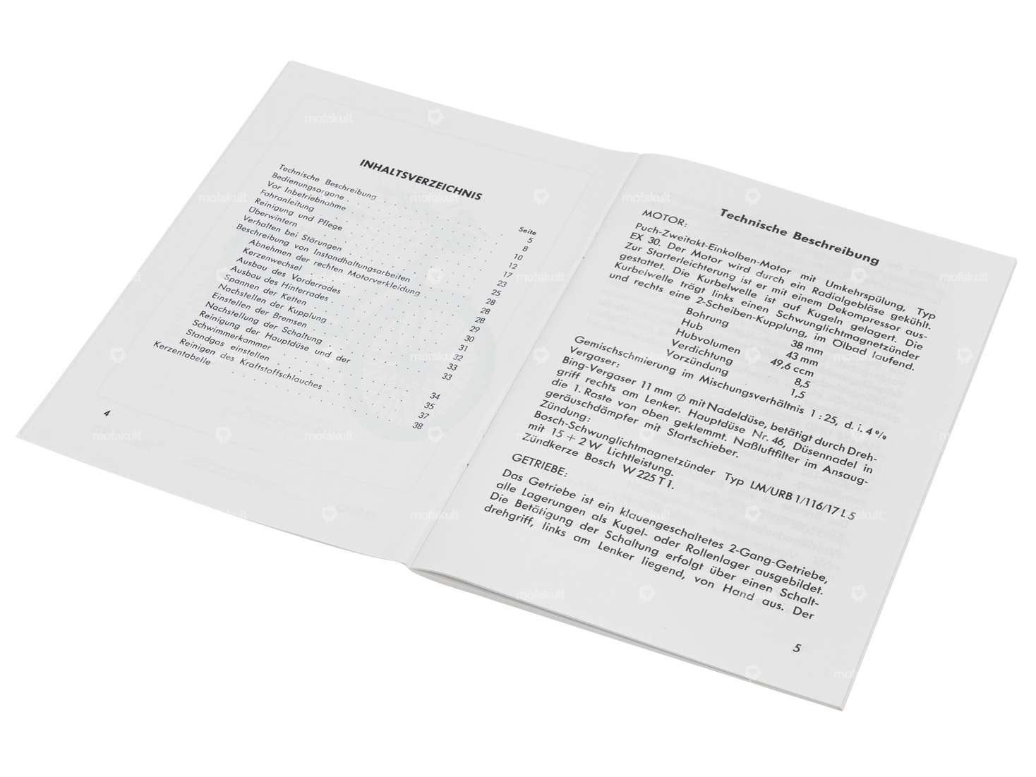 Mode d'emploi | Puch X30 Velux 1ère édition Carousel Image 2