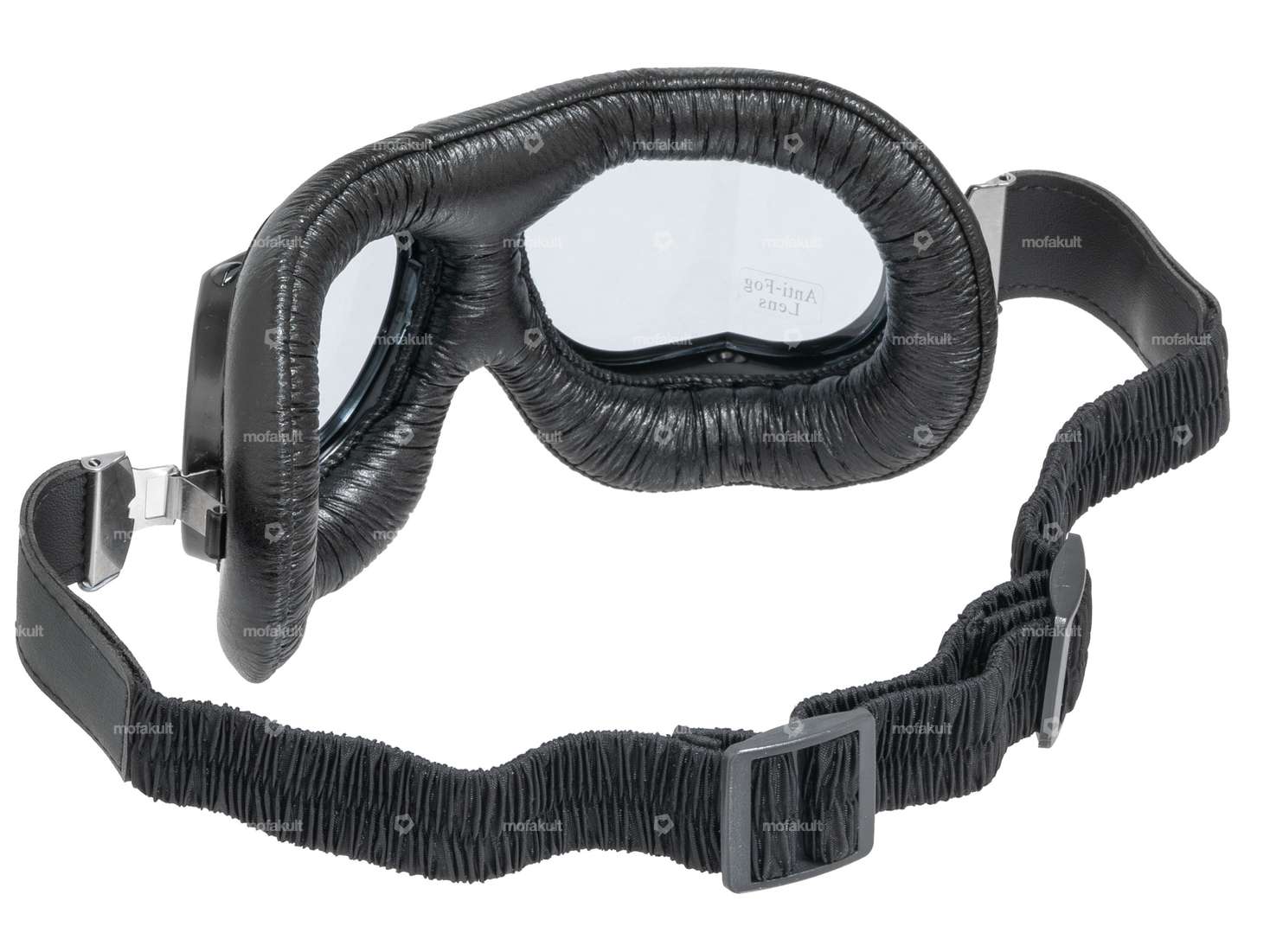 Lunettes d'aviateur Nostalgic noires Carousel Image 4