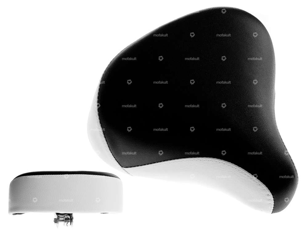 Selle noir / blanc | MCB / Monark / Crescent Carousel Image 1