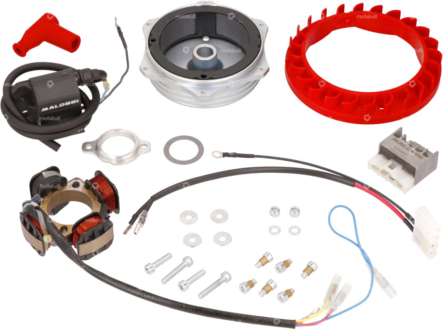 Malossi racing ignition 12V | Piaggio Ciao, SI, Bravo, Boxer Carousel Image 1