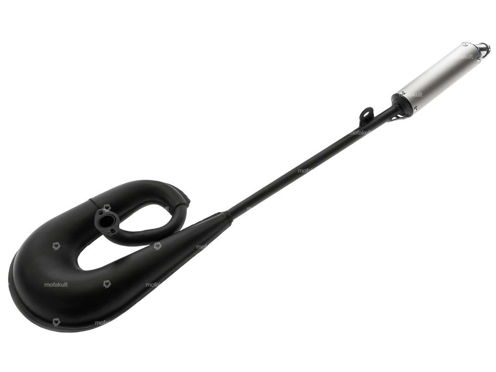 TECNO Circuit pot d'échappement noir | Puch Carousel Image 1