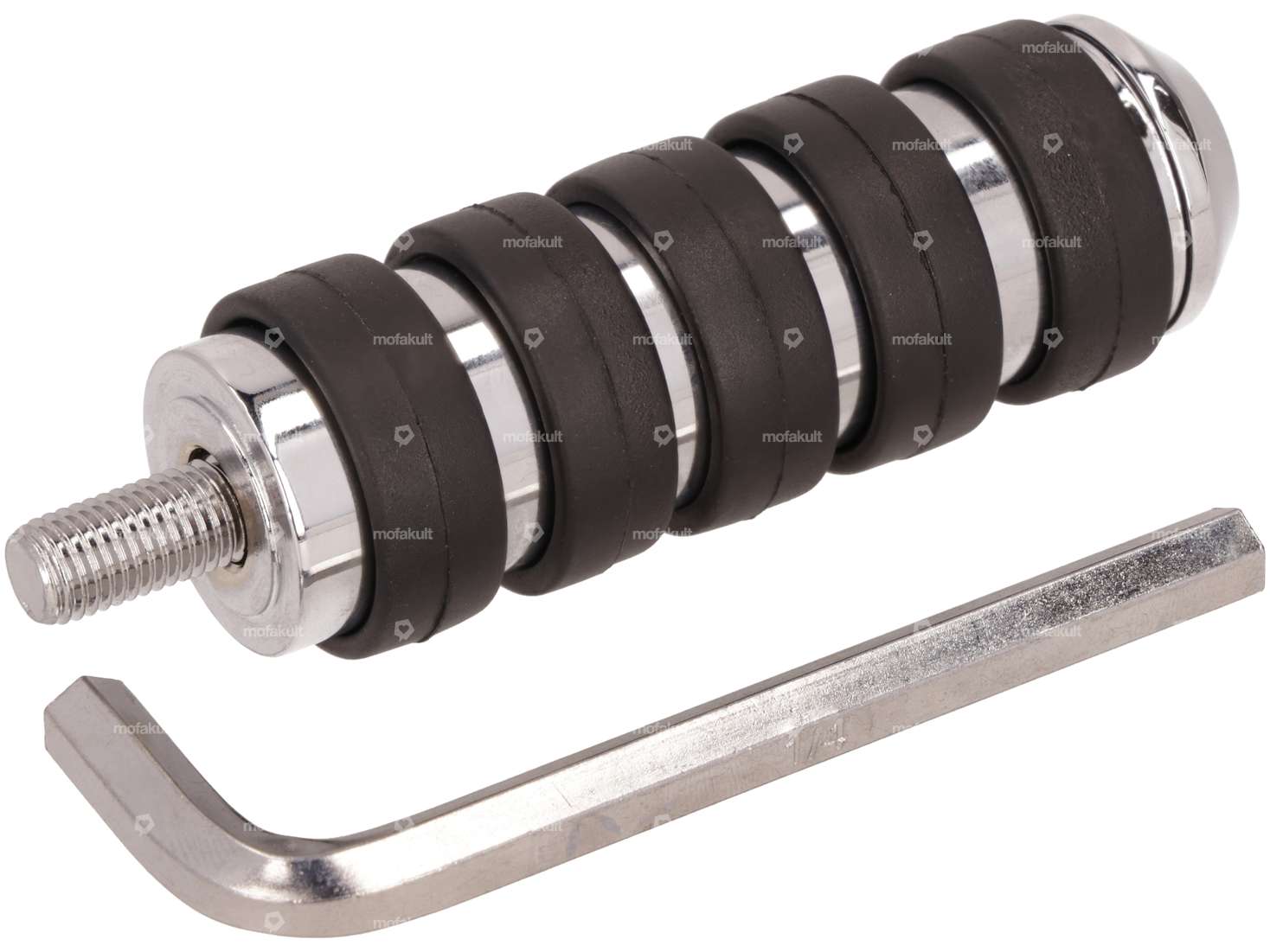 Repose-pieds Hightech long Sozius Chrome Carousel Image 1