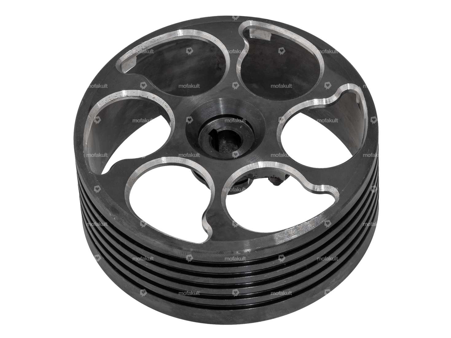 Cloche d'embrayage convertisseur Vario CNC acier noir | Piaggio Ciao, SI, Bravo, Boxer Carousel Image 1