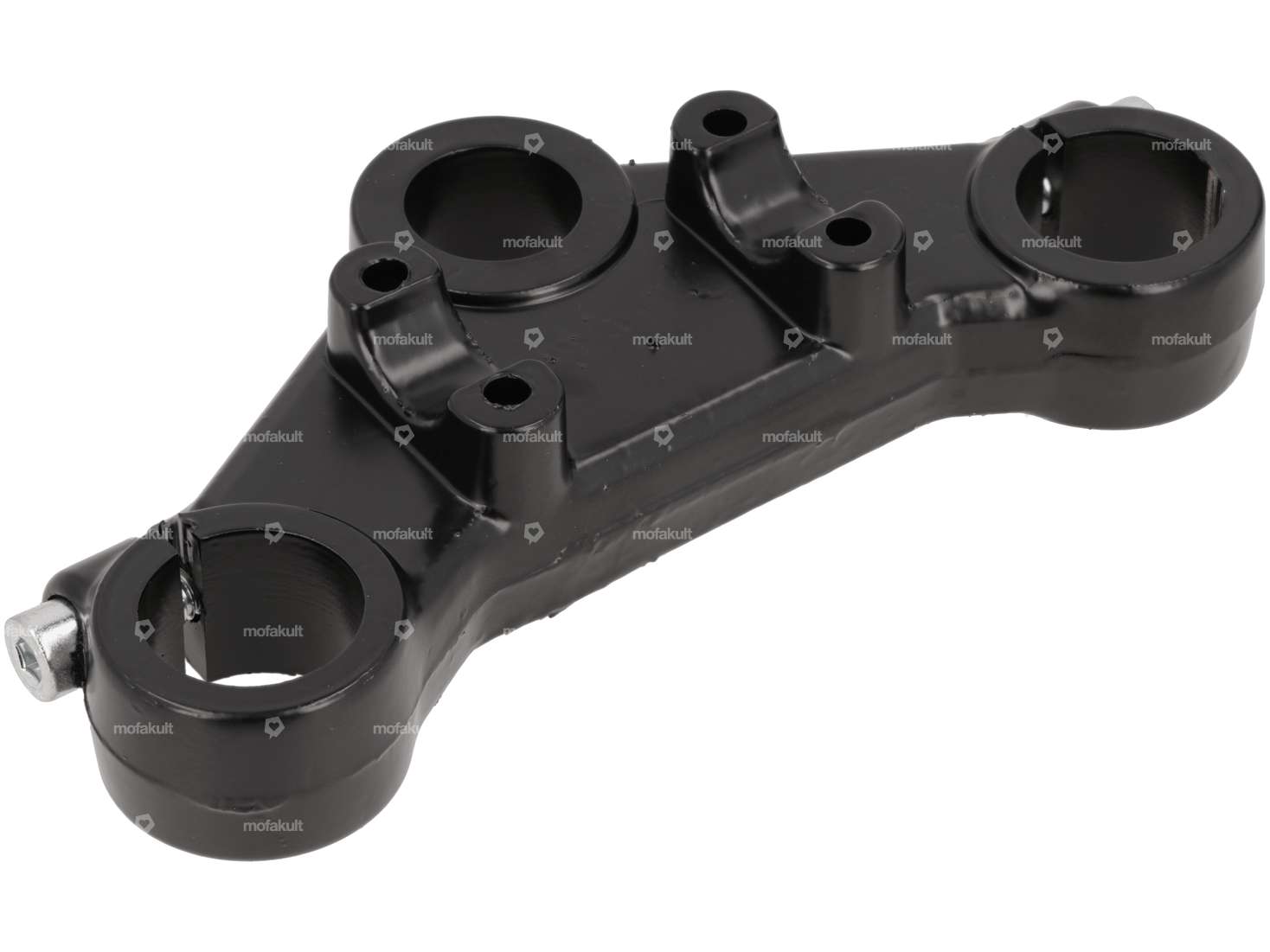 EBR Té de fourche supérieur Alu Harry (Ø 30 mm longerons) noir Carousel Image 1