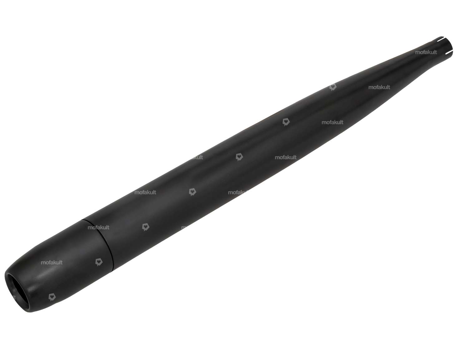 swiing cigare Ø 28 / 70 mm noir (échappement Reso) Carousel Image 1