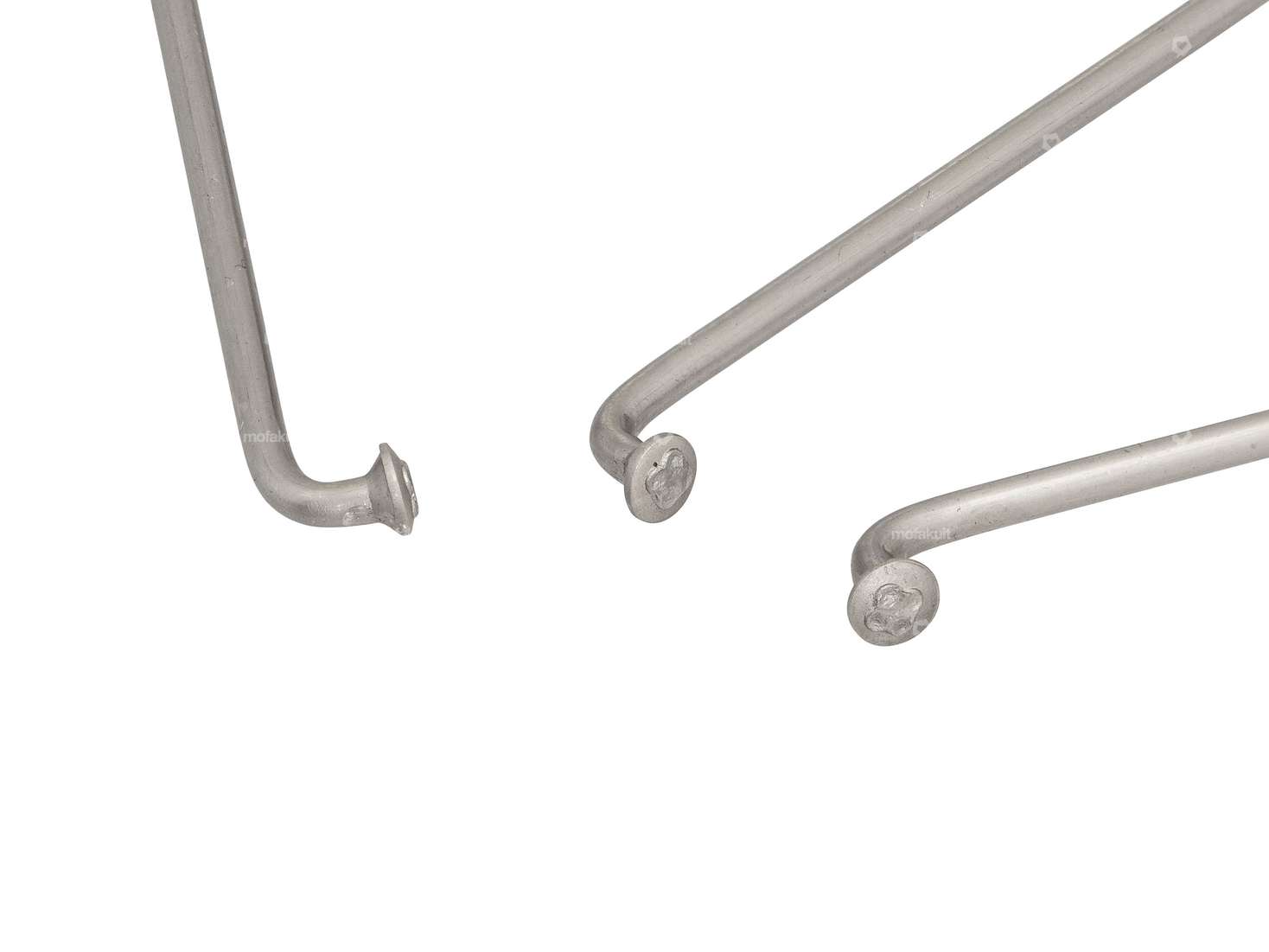 WWS 22" spoke set incl. nipple (2.6 x 245 mm) Inox Carousel Image 2