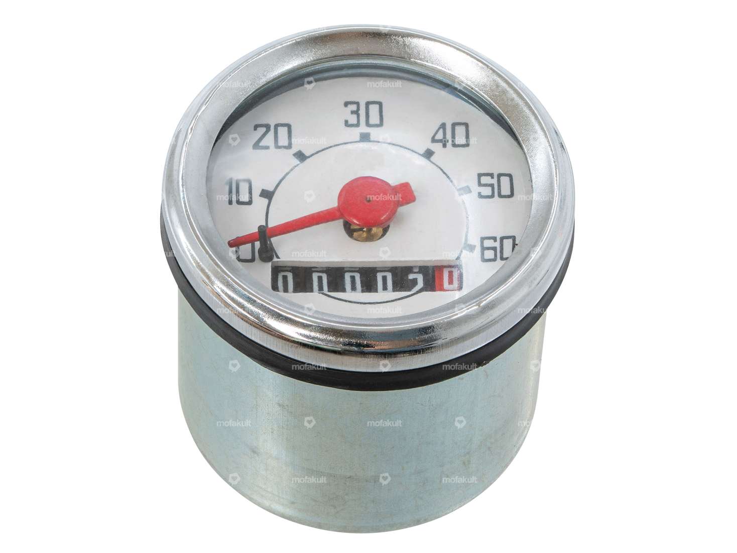 Speedometer 60 km/h Ø 48 mm Veglia replica without bracket | Piaggio Ciao, SI, Bravo, Boxer Carousel Image 1