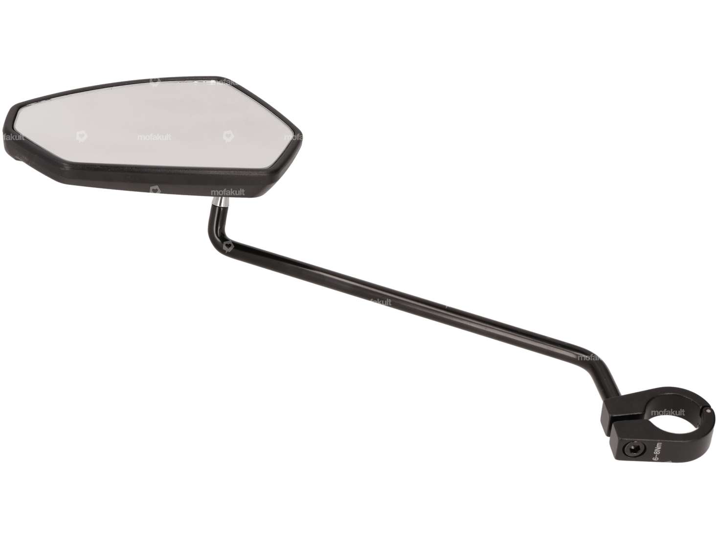 ergotec Rétroviseur M-77L carré 12 cm gauche noir Carousel Image 2