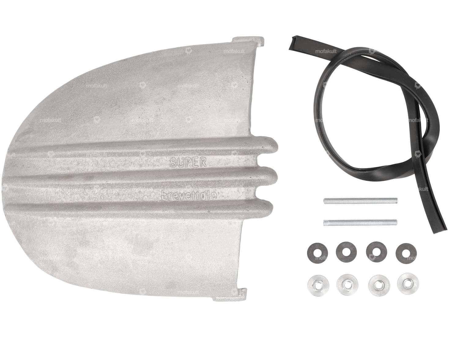 Bollag Motos Kit de protection d'air capot latéral | Vespa Wideframe Carousel Image 1