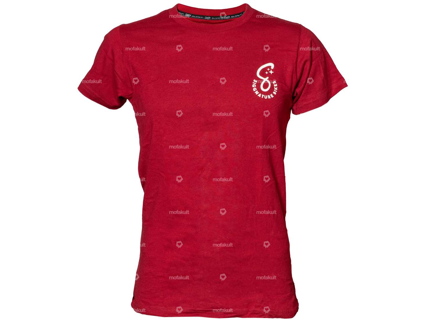 Siggnature T-shirt "BASIGG" (XS - 2XL) rouge Carousel Image 1