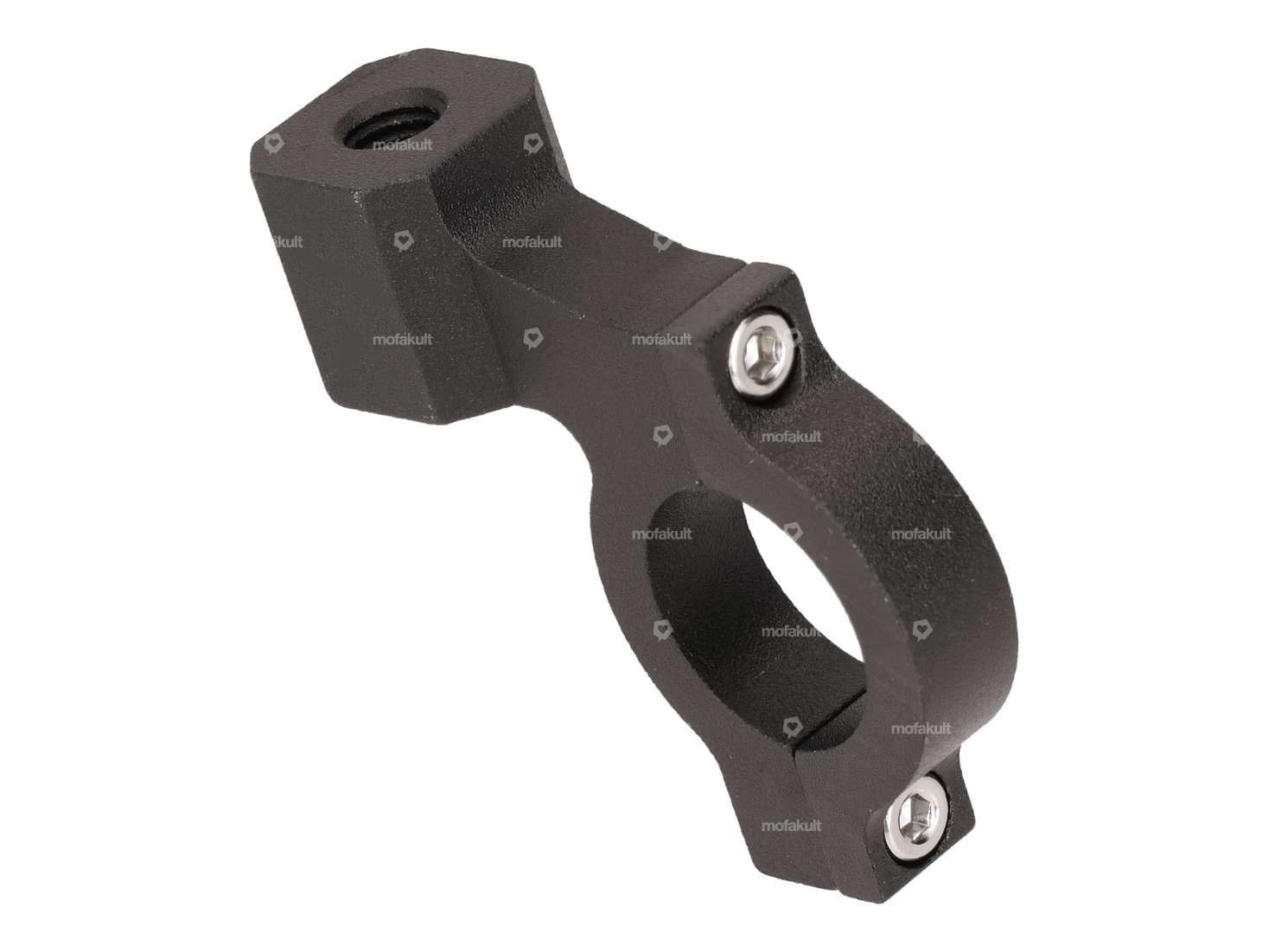 Support de rétroviseur M8 Alu noir Carousel Image 1