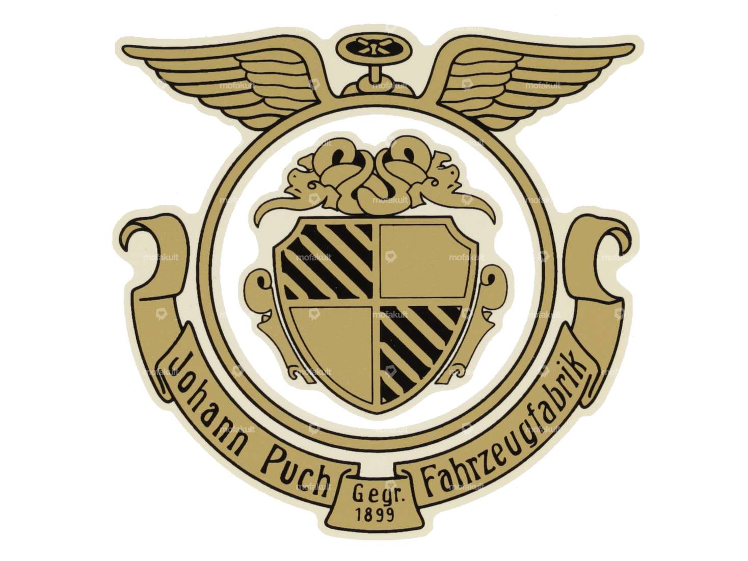 Décalcomanie à l'eau Puch X30 Chopper "Johann Puch Fahrzeugfabrik Carousel Image 1