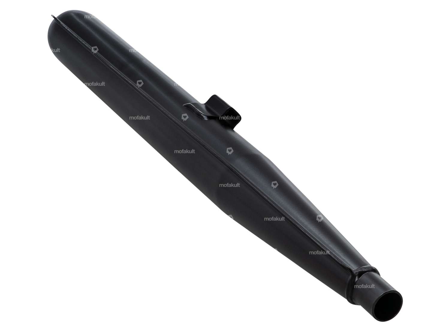 Rear silencer Ø 22 / 60 mm black Carousel Image 3