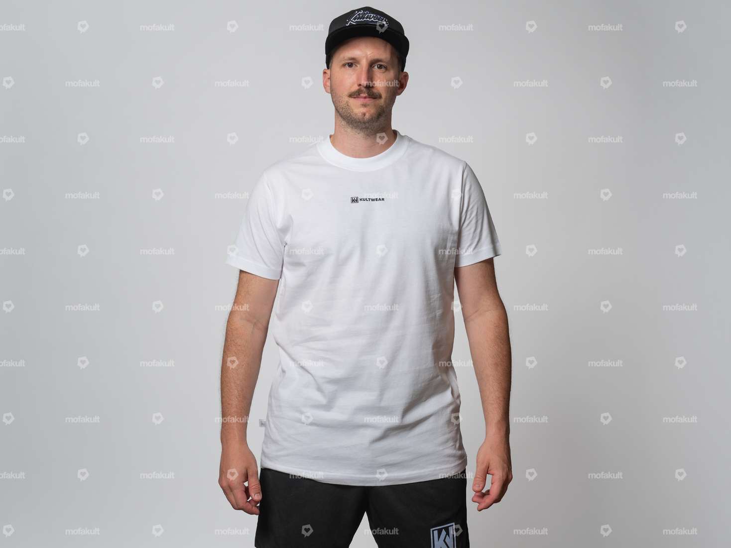 KULTWEAR T-shirt "Puch" blanc Carousel Image 1