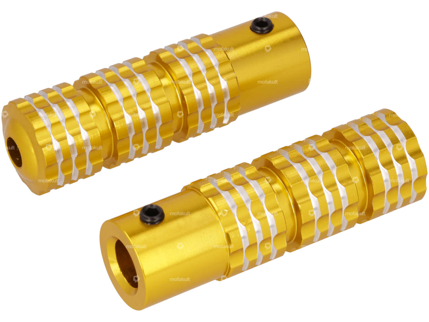 GPO Repose-pieds alu anodisé or Carousel Image 1