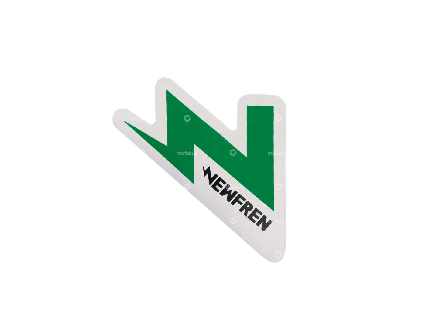 NewFren sticker "N" white Carousel Image 1