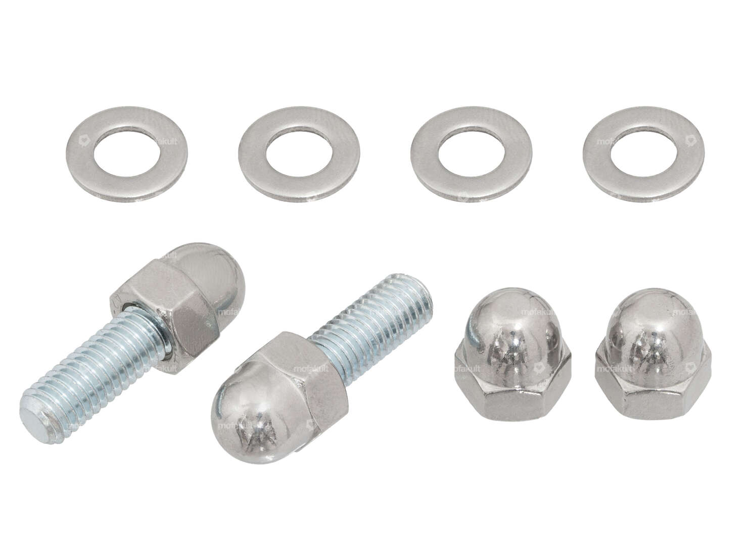 swiing® revival Kit de vis pour fixation de selle Inox | Puch Sport X30 NS, NL, NG-2AH Carousel Image 1