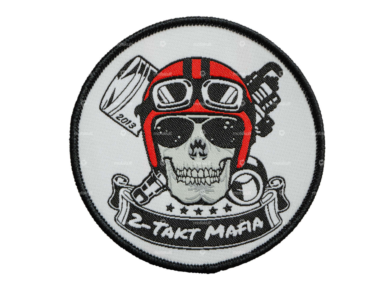 Patch de gang "2 temps Mafia" Ø 75 mm Carousel Image 1