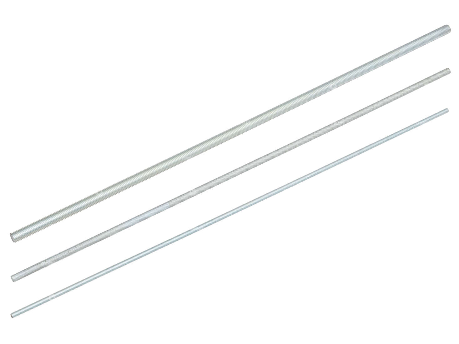 Tige filetée M4 - M10 galvanisée 50 cm Carousel Image 1