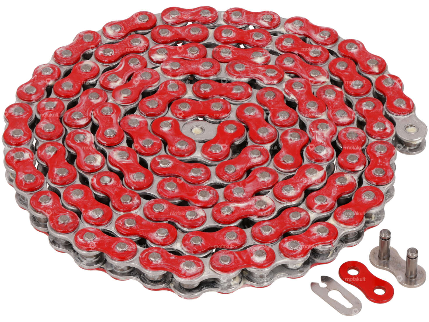 CYC drive chain red 415H (reinforced) 128L Carousel Image 1